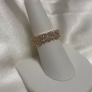 Gold Plated Bling Ring